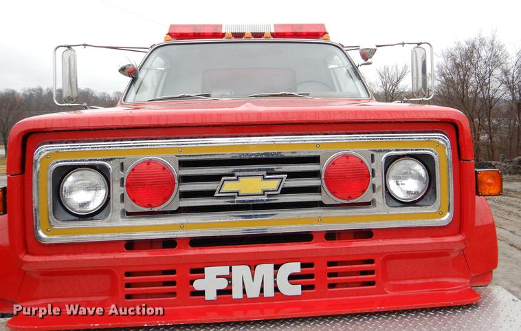 image for item DE0122 1984 Chevrolet Custom Deluxe 70 fire truck