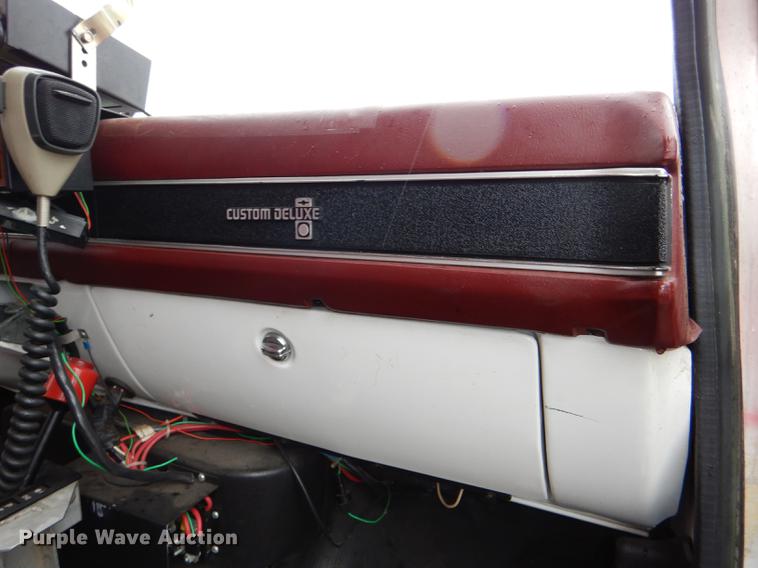 image for item DE0122 1984 Chevrolet Custom Deluxe 70 fire truck