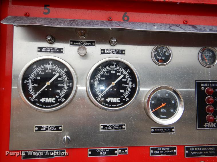 image for item DE0122 1984 Chevrolet Custom Deluxe 70 fire truck