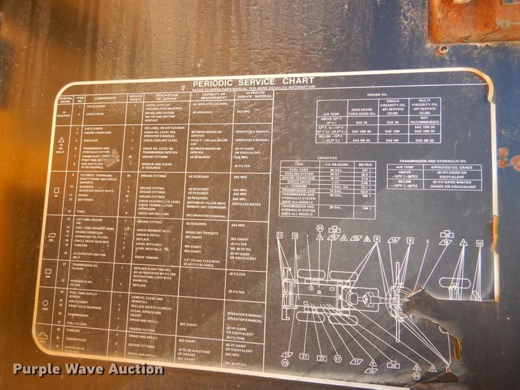 image for item DE0142 1984 John Deere 670A motor grader