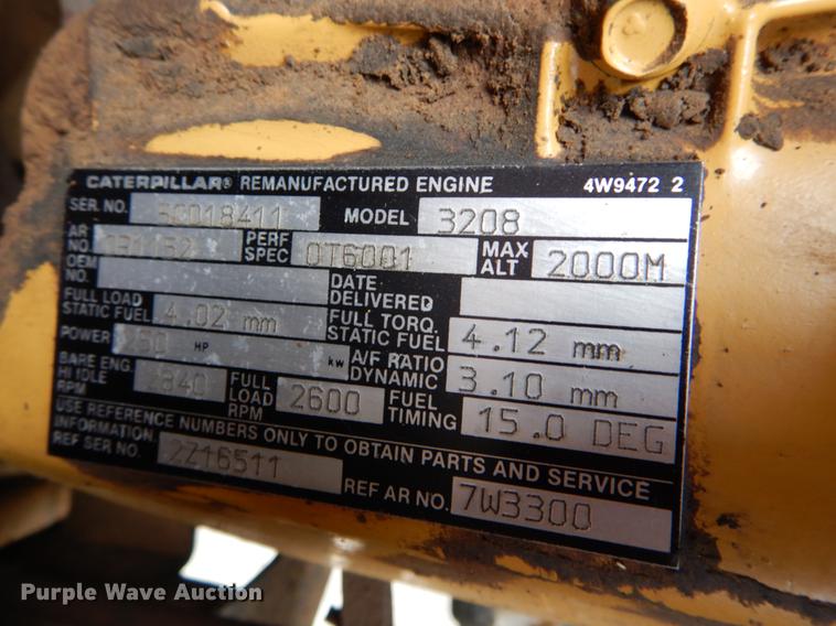 image for item DE6043 1987 Chevrolet C70 dump truck