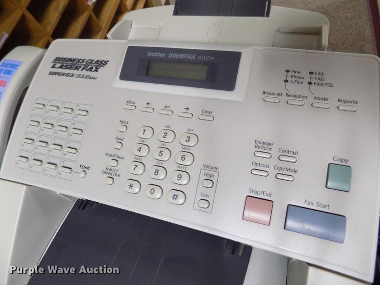 image for item DY9205 Brother 4100E Business Class laser fax machine