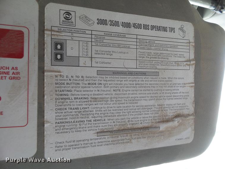 image for item EM9100 2009 International WorkStar 7400 dump truck