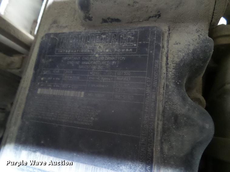 image for item EM9100 2009 International WorkStar 7400 dump truck