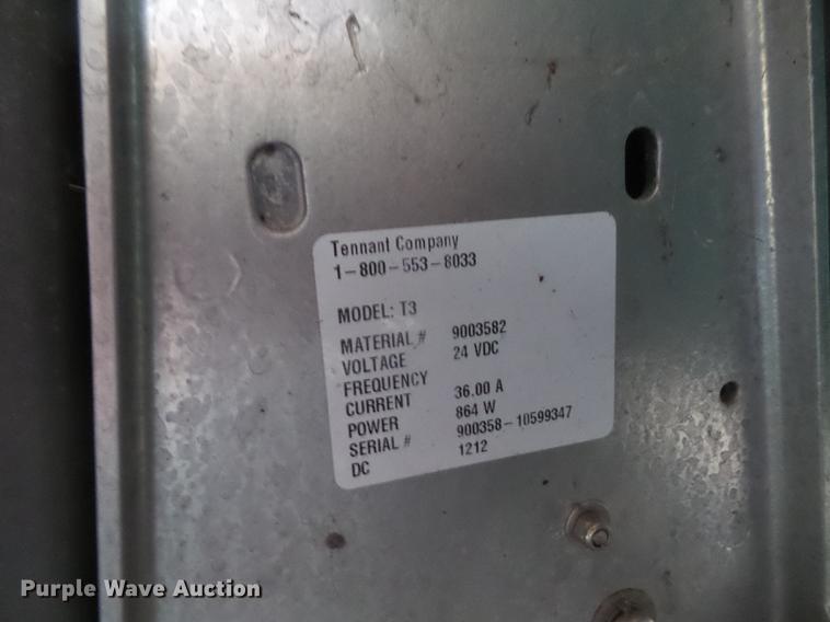 image for item ES9893 Tennant T3 floor scrubber