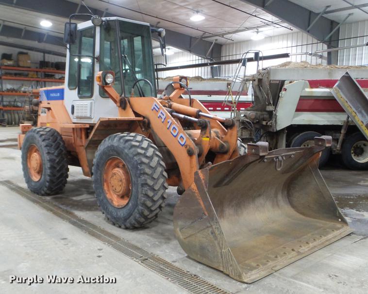 image for item EW9955 1996 Fiat-Allis FR100 wheel loader