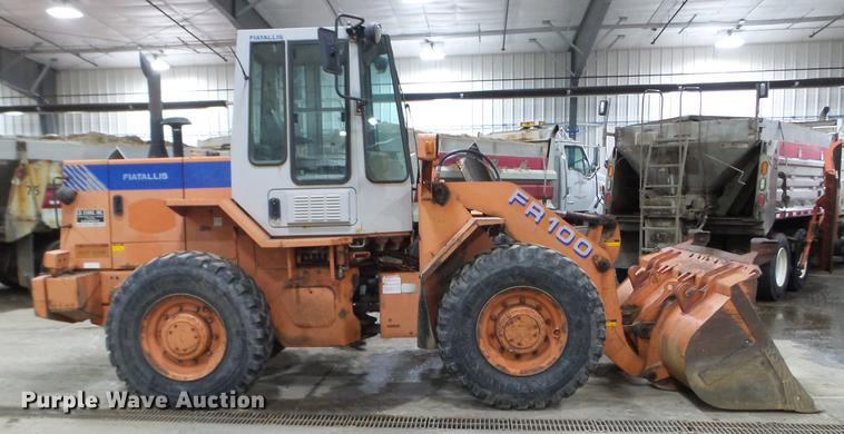 image for item EW9955 1996 Fiat-Allis FR100 wheel loader