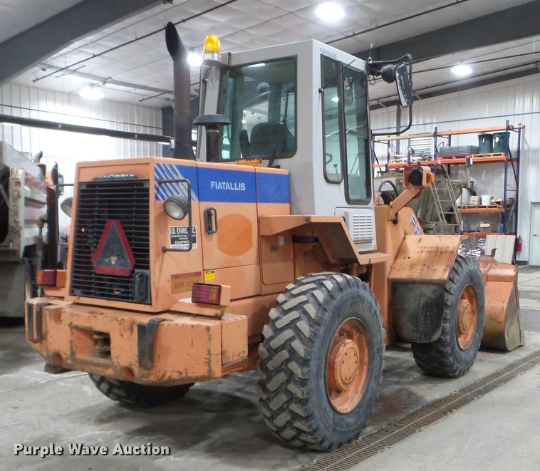 image for item EW9955 1996 Fiat-Allis FR100 wheel loader