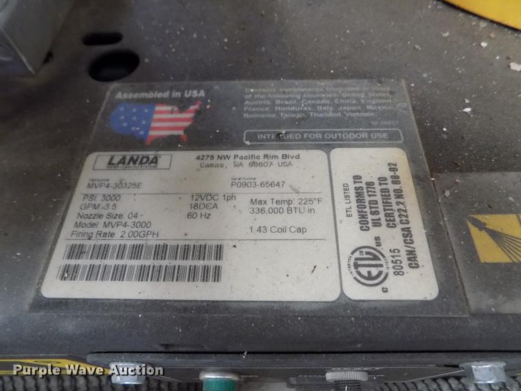 image for item FH9202 Landa MVP4-3000 pressure washer