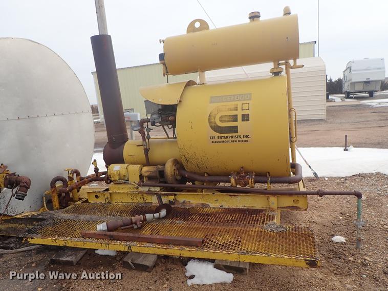 image for item FL9577 Steel oil tank