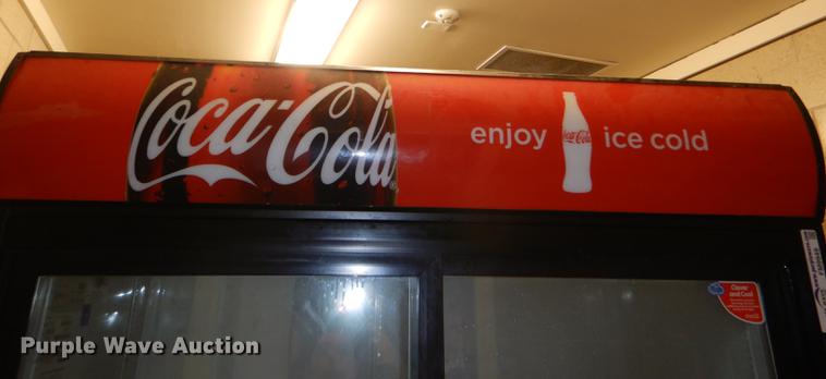 image for item FM9949 Coca Cola True GDM-45EM double beverage cooler