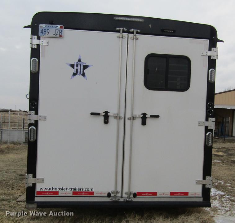 image for item DB4925 2017 Hoosier B8309 horse trailer