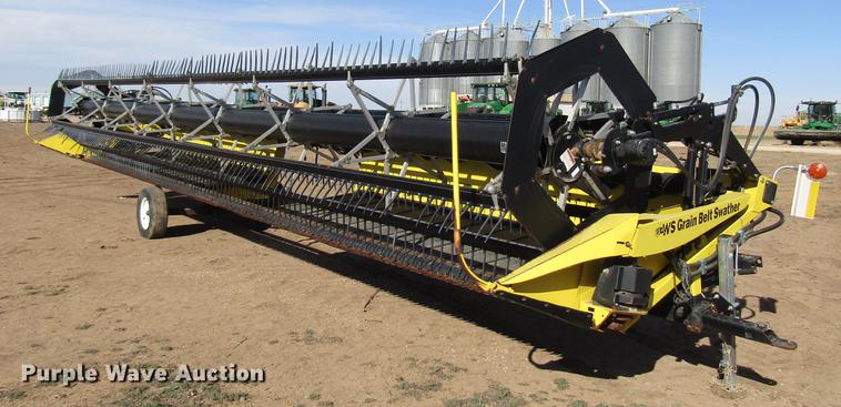 image for item DB6777 2013 Honey Bee WS36 D20 draper swather head