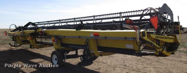 image for item DB6777 2013 Honey Bee WS36 D20 draper swather head