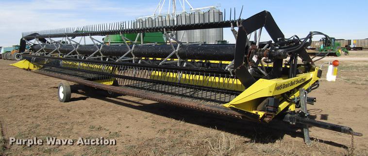 image for item DB6778 2013 Honey Bee WS36 D20 draper swather head