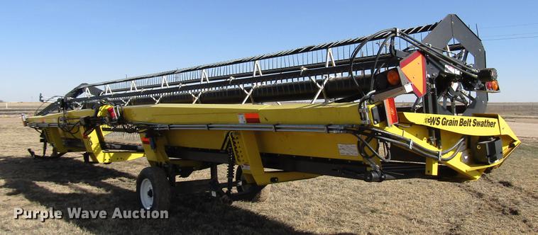 image for item DB6779 2014 Honey Bee WS36 K20 draper swather head