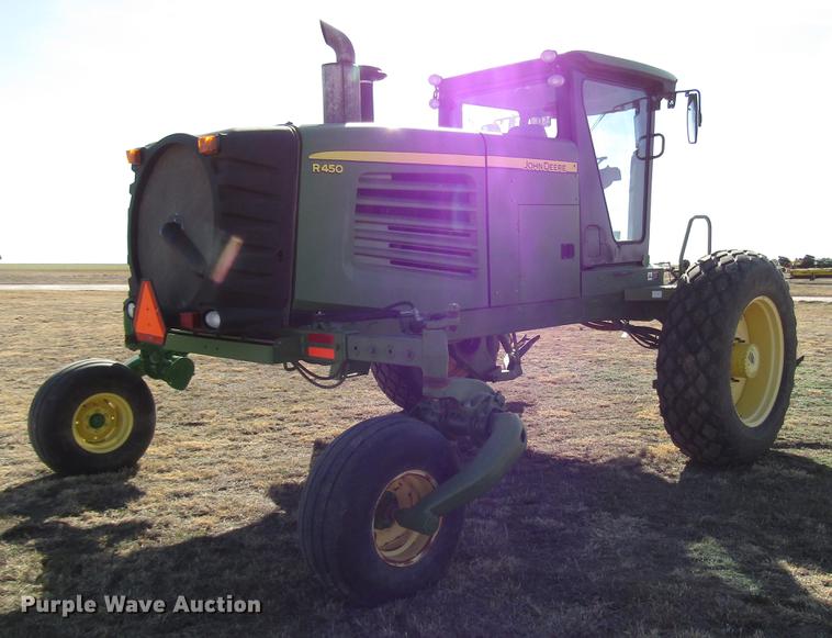 image for item DB6780 2011 John Deere R450 windrower