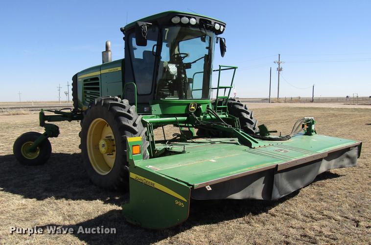image for item DB6781 2013 John Deere R450 windrower