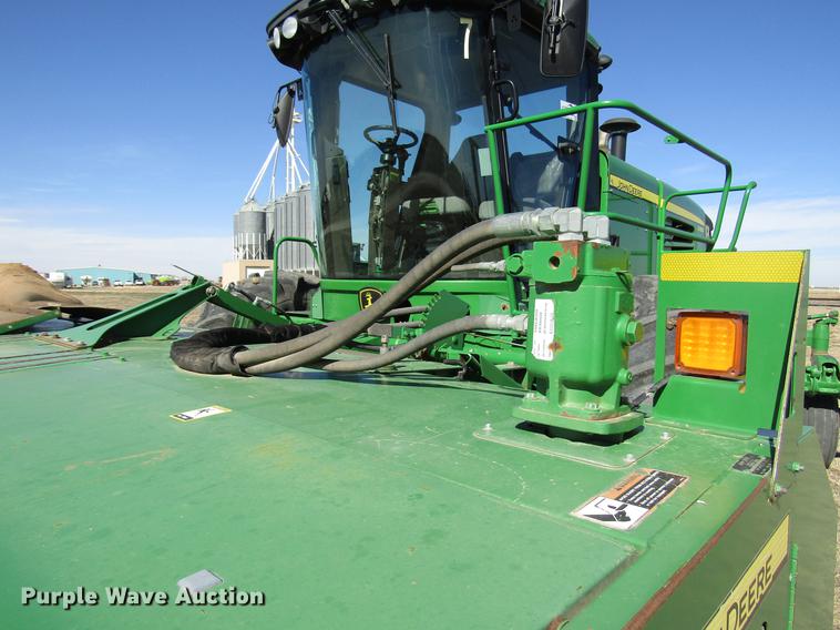 image for item DB6781 2013 John Deere R450 windrower