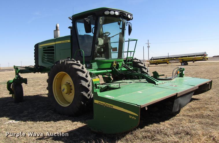 image for item DB6782 2012 John Deere R450 windrower