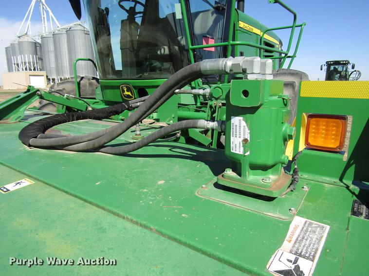image for item DB6782 2012 John Deere R450 windrower