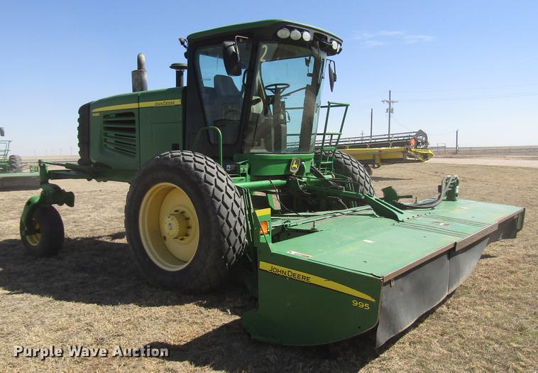 image for item DB6783 2011 John Deere R450 windrower