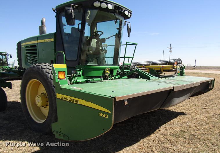 image for item DB6783 2011 John Deere R450 windrower