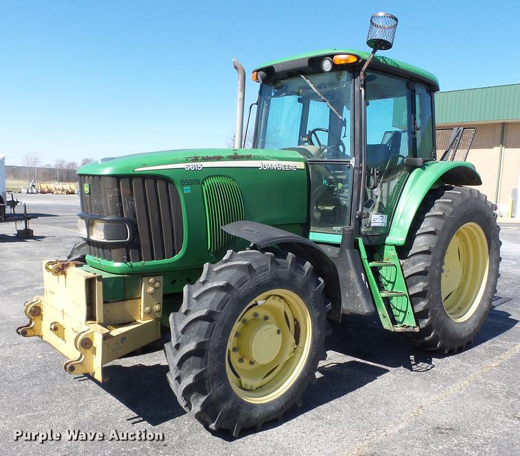 image for item DD2329 2005 John Deere 6615 MFWD tractor