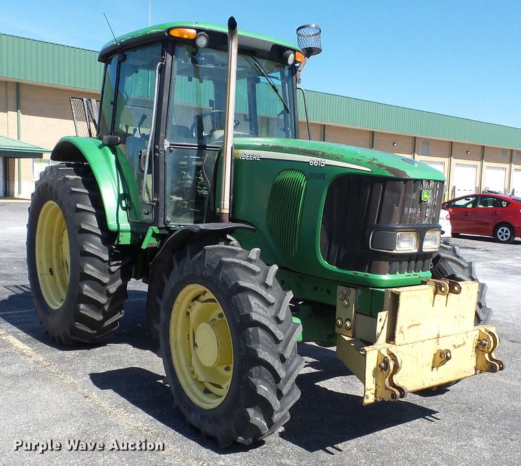 image for item DD2329 2005 John Deere 6615 MFWD tractor