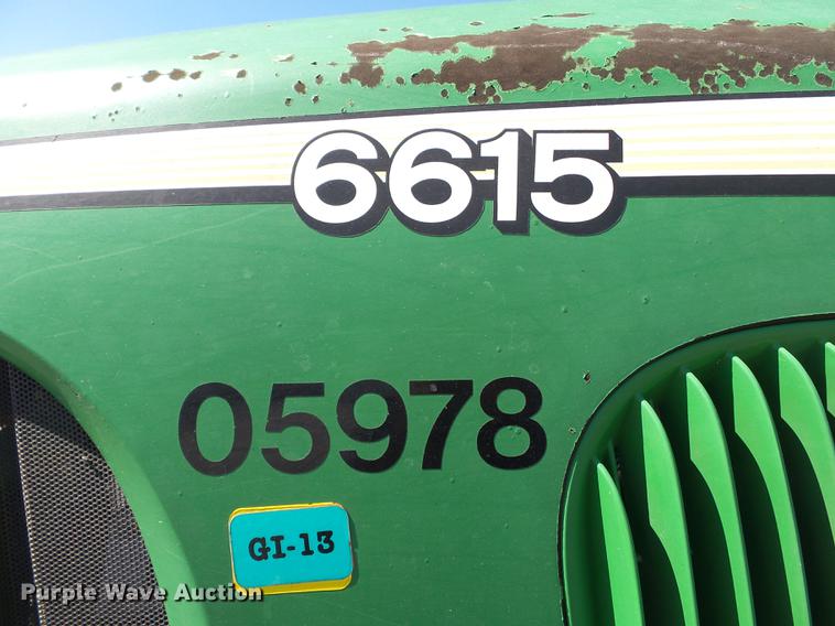 image for item DD2329 2005 John Deere 6615 MFWD tractor