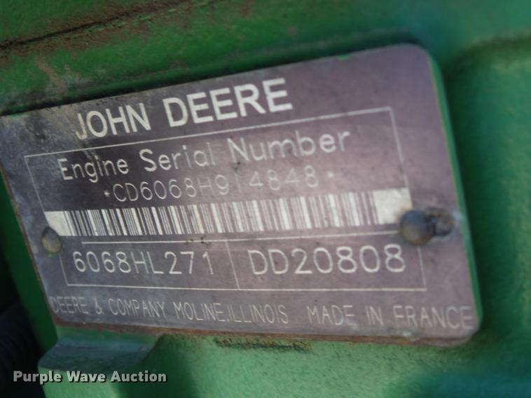 image for item DD2329 2005 John Deere 6615 MFWD tractor