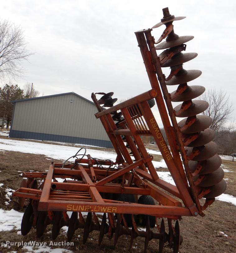 image for item DE0158 Sunflower G-168 flexible off-set disk