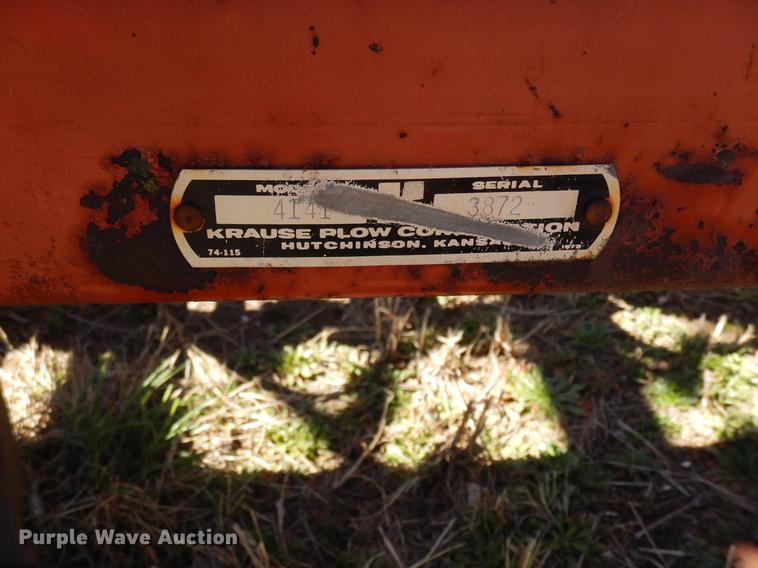 image for item DF4364 Krause 4100 field cultivator