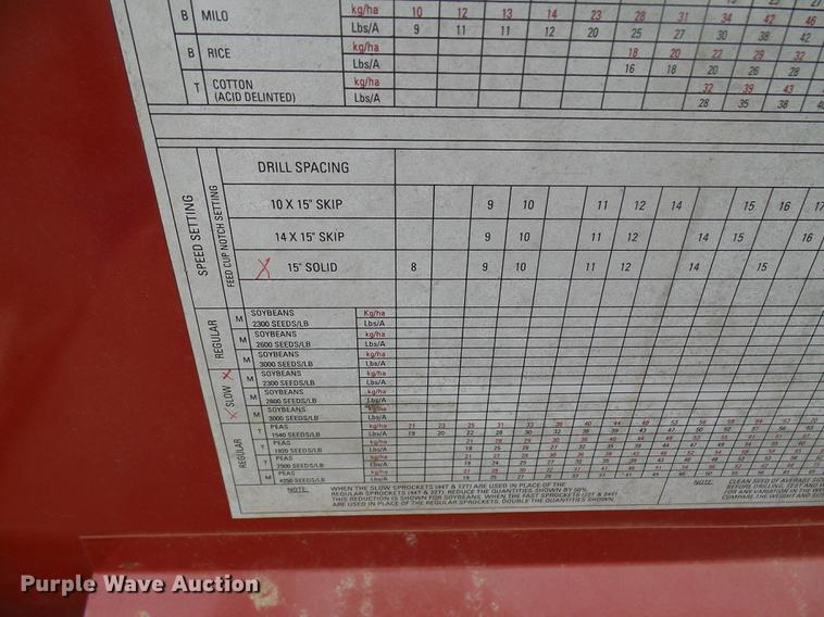 image for item DF7149 Case IH 5400 Soybean Special grain drill