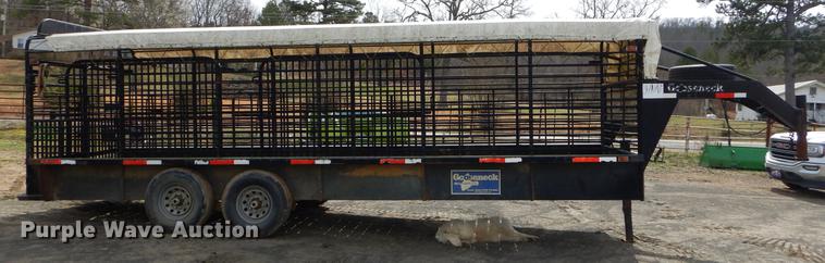 image for item EZ9822 2007 Gooseneck Trailers 07'24X6'8"A7B1 livestock trailer