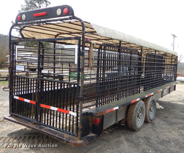 image for item EZ9822 2007 Gooseneck Trailers 07'24X6'8"A7B1 livestock trailer