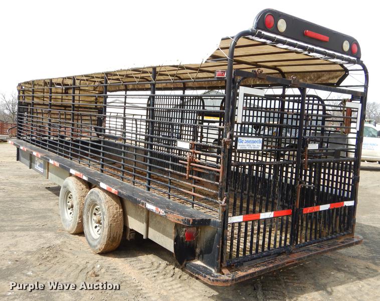 image for item EZ9822 2007 Gooseneck Trailers 07'24X6'8"A7B1 livestock trailer