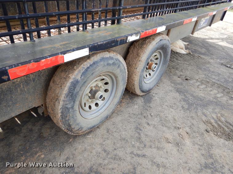 image for item EZ9822 2007 Gooseneck Trailers 07'24X6'8"A7B1 livestock trailer