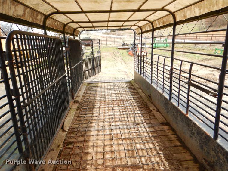 image for item EZ9822 2007 Gooseneck Trailers 07'24X6'8"A7B1 livestock trailer