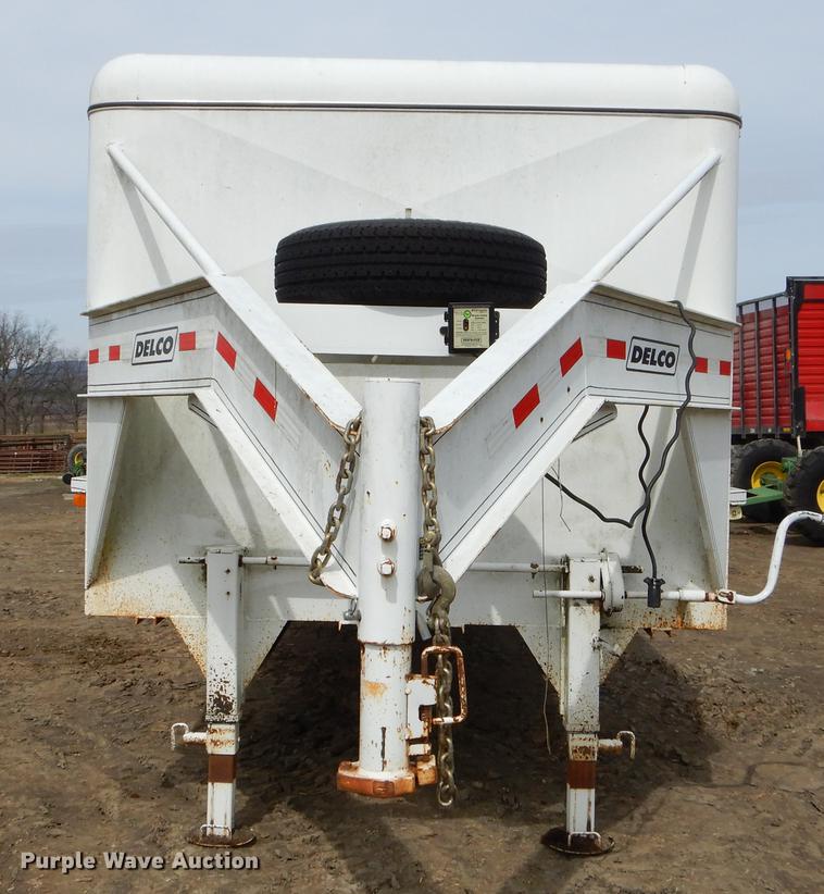 image for item EZ9825 2013 Delco livestock trailer