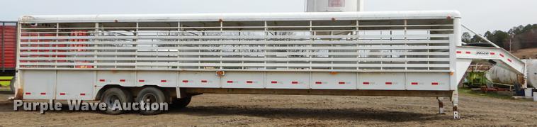 image for item EZ9825 2013 Delco livestock trailer