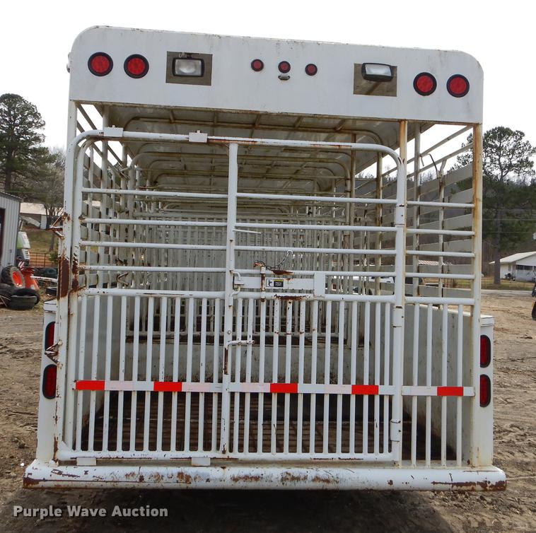 image for item EZ9825 2013 Delco livestock trailer
