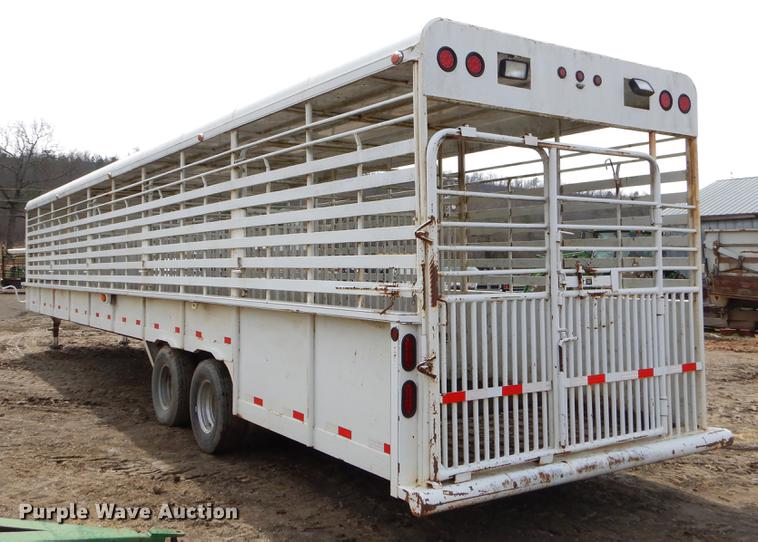 image for item EZ9825 2013 Delco livestock trailer