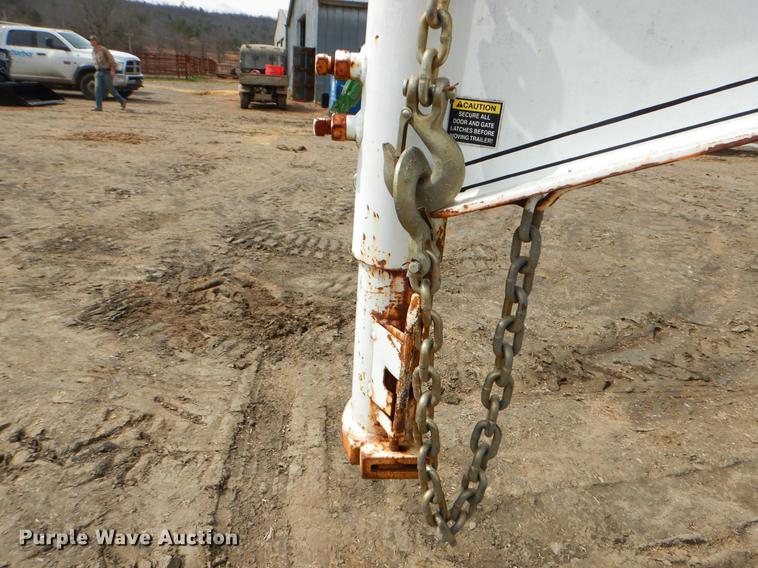 image for item EZ9825 2013 Delco livestock trailer