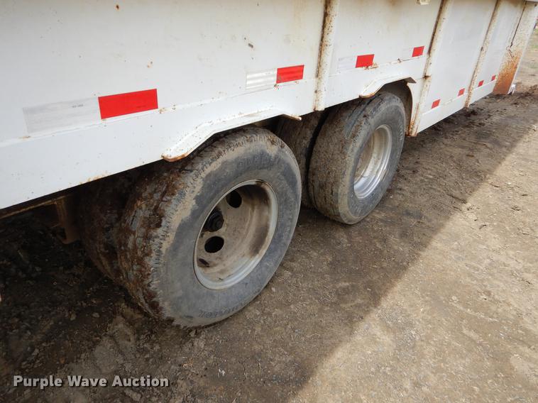 image for item EZ9825 2013 Delco livestock trailer