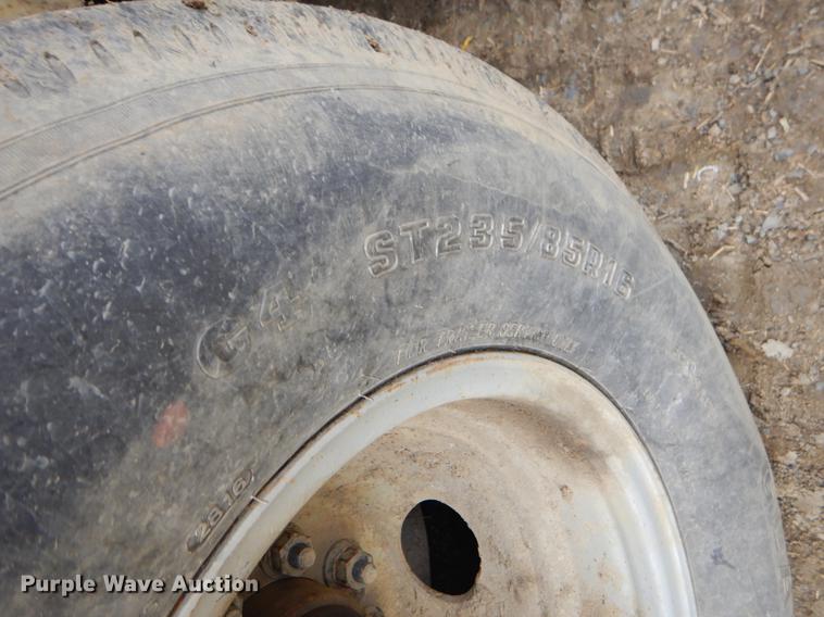 image for item EZ9825 2013 Delco livestock trailer