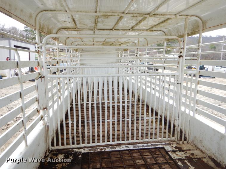 image for item EZ9825 2013 Delco livestock trailer