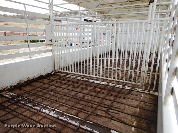 image for item EZ9825 2013 Delco livestock trailer