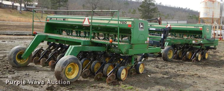 image for item EZ9827 (2) John Deere 750 grain drills