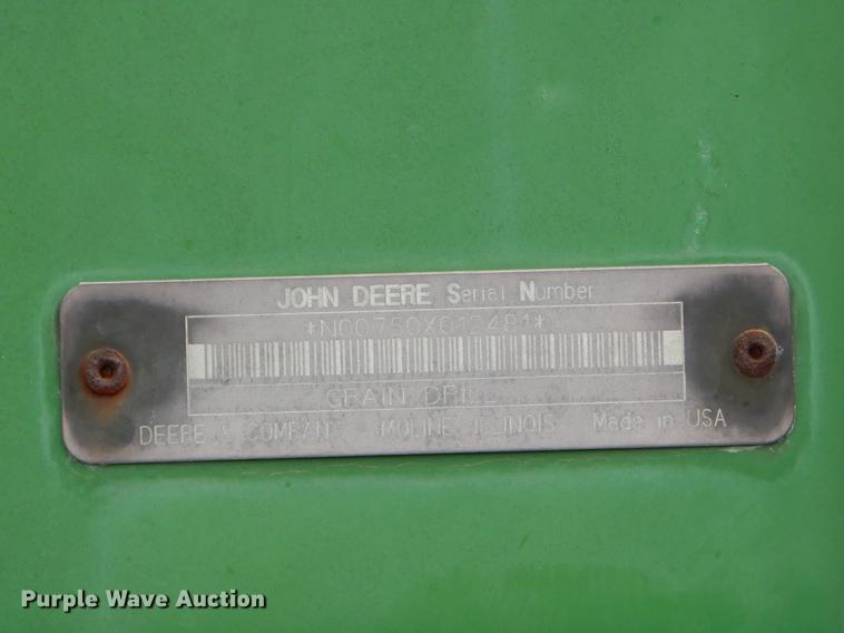 image for item EZ9827 (2) John Deere 750 grain drills